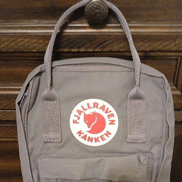 Fjallraven Kanken Gray Backpack - Picture 2 of 4